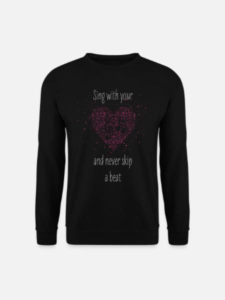 Singer Singer Singing Choir Choir Director - Unisex Sweatshirt - black