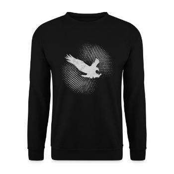 Aigle - Sweat-shirt Unisexe - noir - Devant - Alina (178cm) & Michal (187cm)