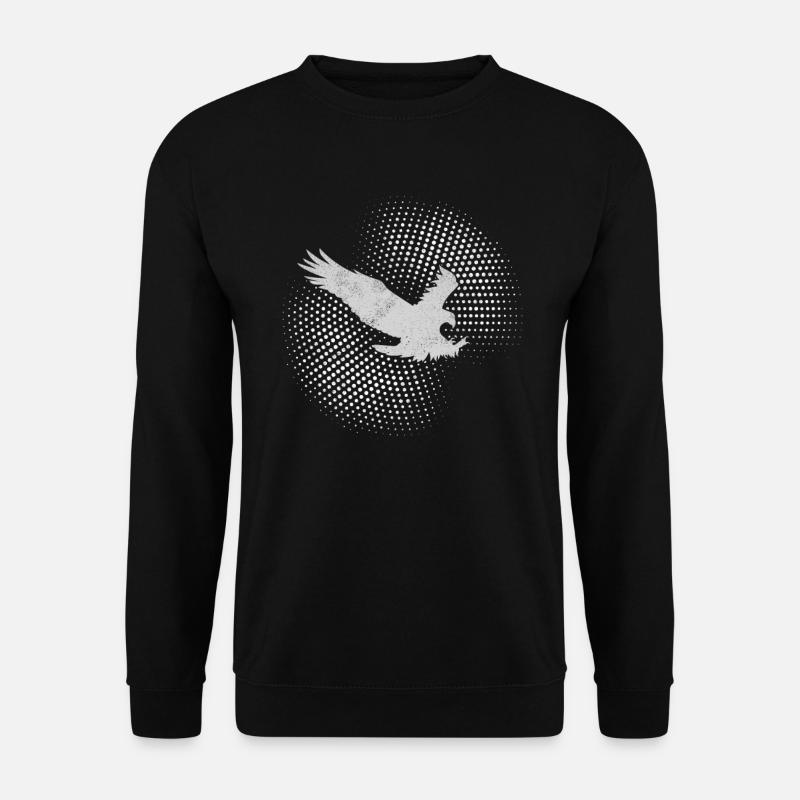 Eagle - Unisex Sweatshirt - black
