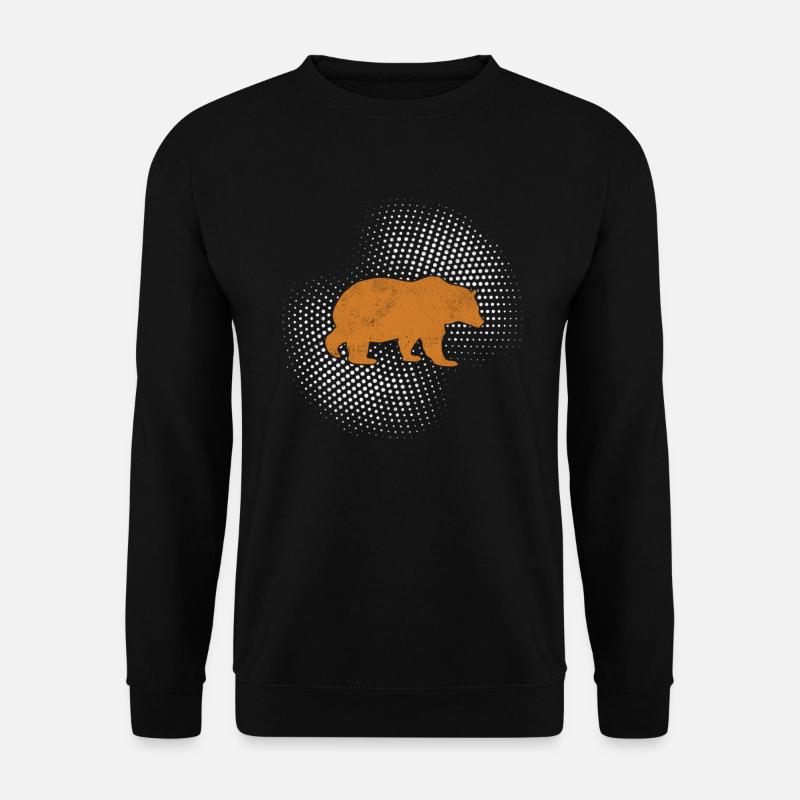 Bär - Unisex Pullover - Schwarz