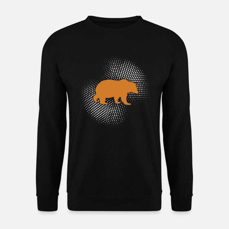 Bear - Unisex Sweatshirt - black
