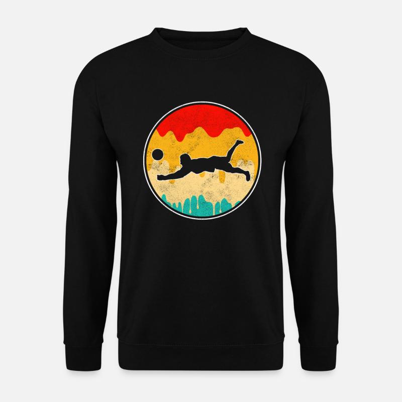 Volleyball Retro - Unisex Sweatshirt - black