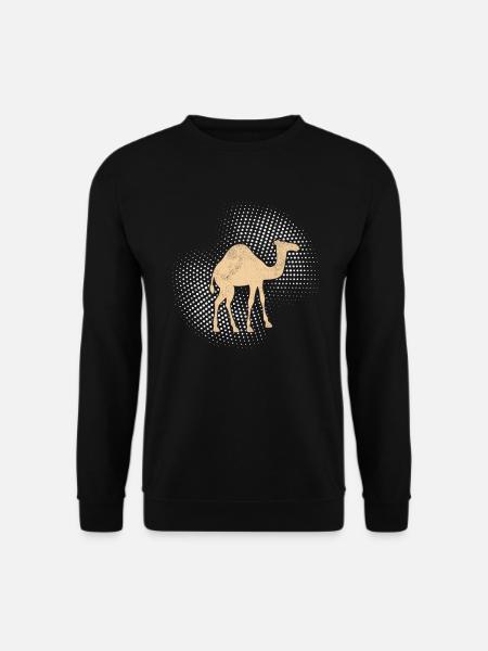 Dromadaire de chameau - Sweat-shirt Unisexe - noir