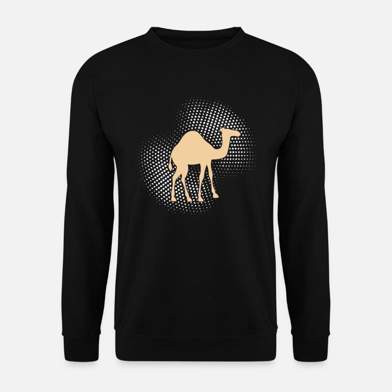 Dromadaire de chameau - Sweat-shirt Unisexe - noir