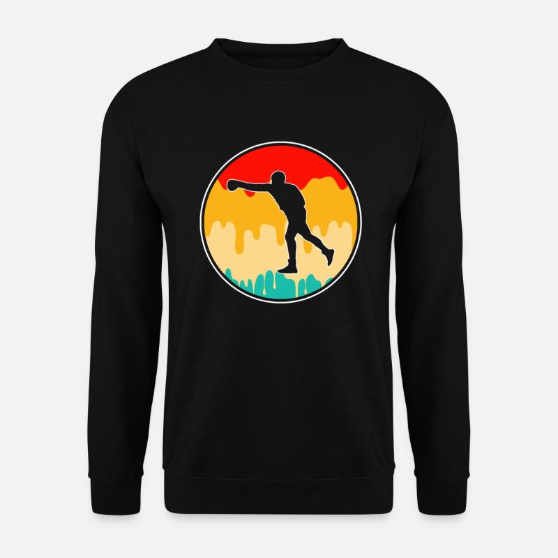 Boxes Retro Logo - Unisex Sweatshirt - black