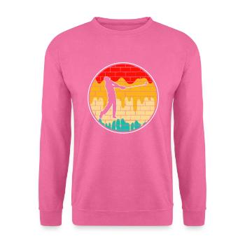 Golf Retro - Unisex Pullover - Pink - Vorne