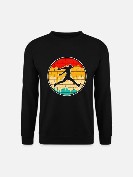 Parkour Retro - Unisex Sweatshirt - black