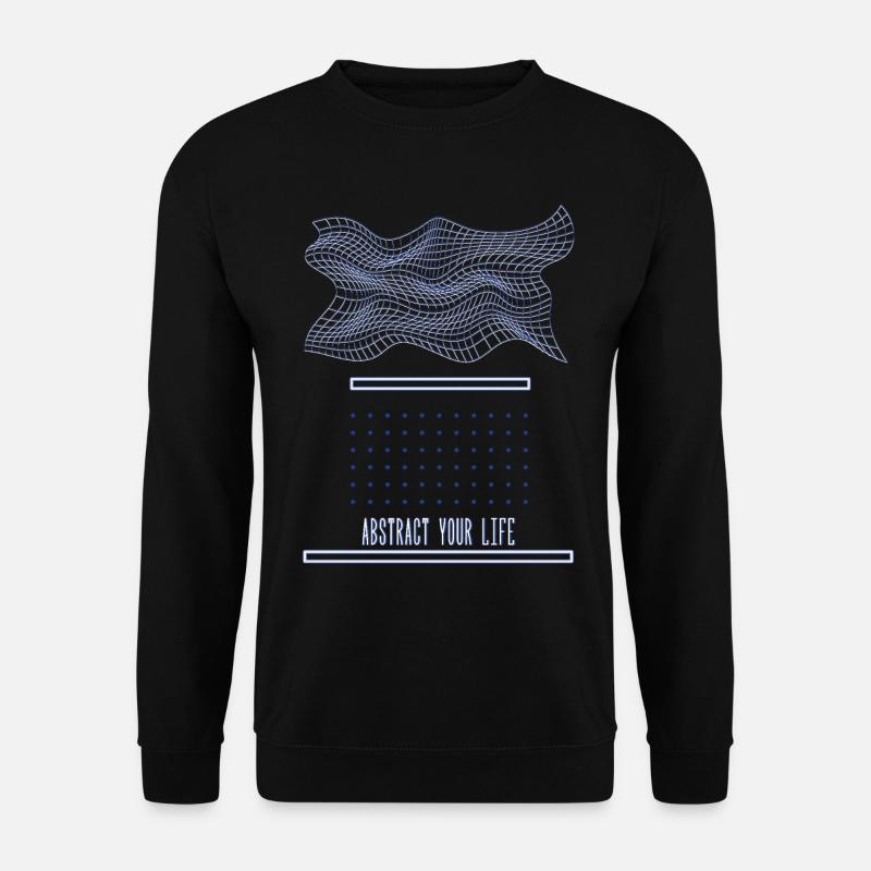 Abstract your Life - Unisex Sweatshirt - black