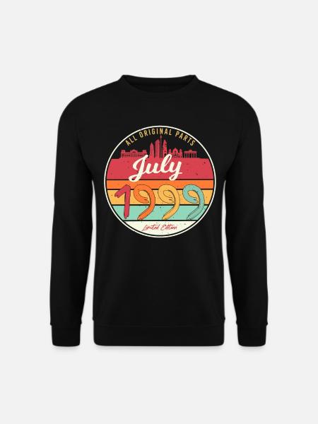 Coole Geschenkidee Für Juli 1999 - Unisex Pullover - Schwarz