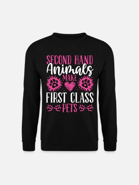 Accueil Animal Care Refuge Animaux Sauveteur d’animaux - Sweat-shirt Unisexe - noir
