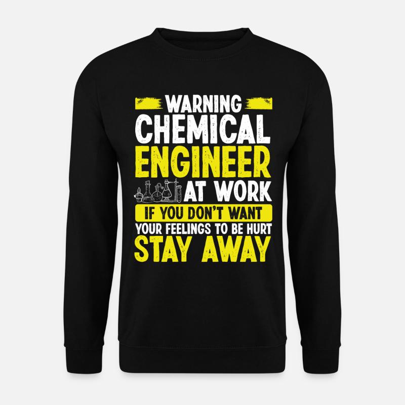 Funny Chemical Engineer Engineering - Unisex Sweatshirt - black