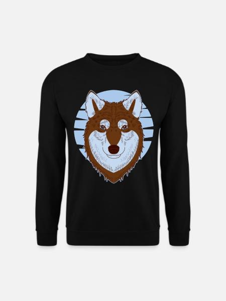 Siberian Husky - Unisex Sweatshirt - black