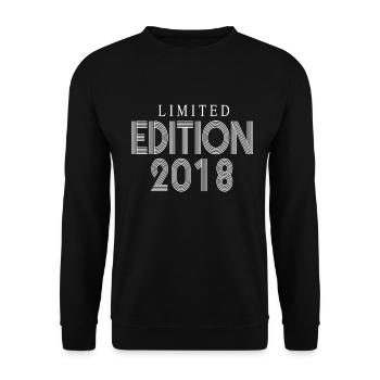 Limited Edition 2018 - Unisex Pullover - Schwarz - Vorne - Alina (178cm) & Michal (187cm)
