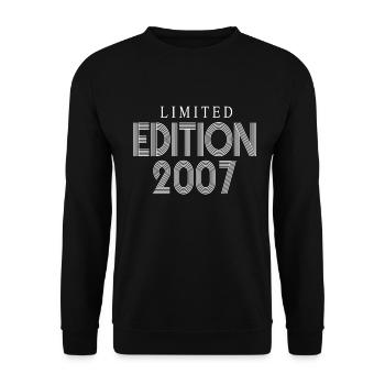 Limited Edition 2007 - Unisex Pullover - Schwarz - Vorne - Alina (178cm) & Michal (187cm)