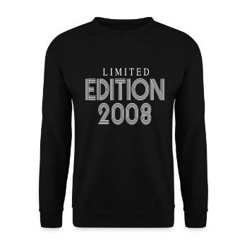 Limited Edition 2008 - Unisex Pullover - Schwarz - Vorne - Alina (178cm) & Michal (187cm)