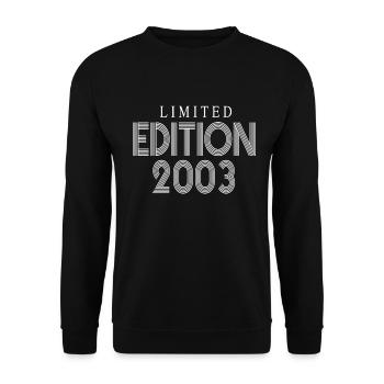 Édition limitée 2003 - Sweat-shirt Unisexe - noir - Devant - Alina (178cm) & Michal (187cm)