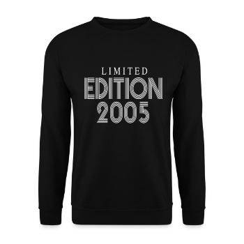 Limited Edition 2005 - Unisex Pullover - Schwarz - Vorne - Alina (178cm) & Michal (187cm)