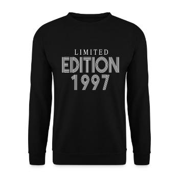 Limited Edition 1997 - Unisex Pullover - Schwarz - Vorne - Alina (178cm) & Michal (187cm)