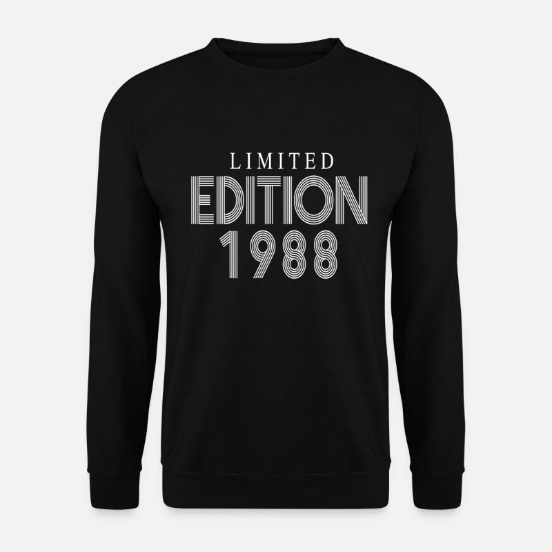 Édition limitée 1988 - Sweat-shirt Unisexe - noir