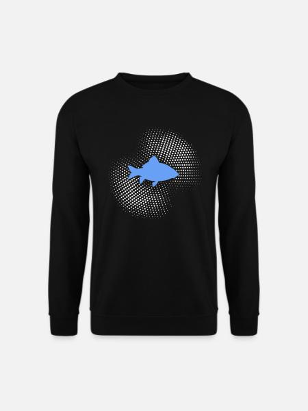 Fish - Unisex Sweatshirt - black