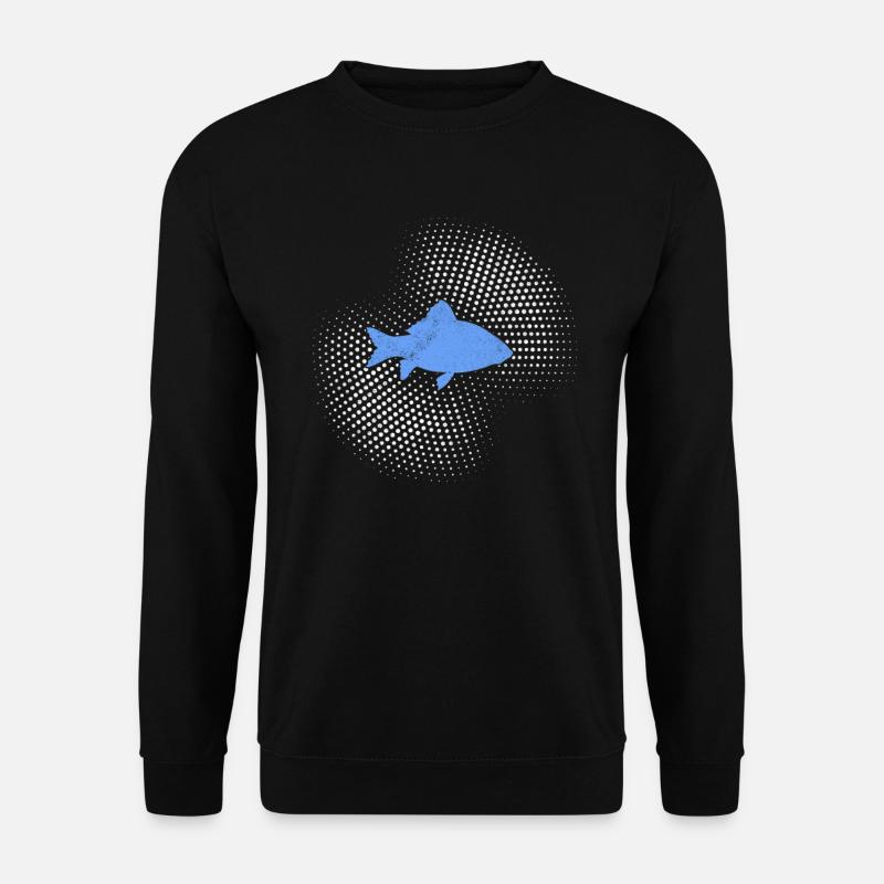 Poisson - Sweat-shirt Unisexe - noir