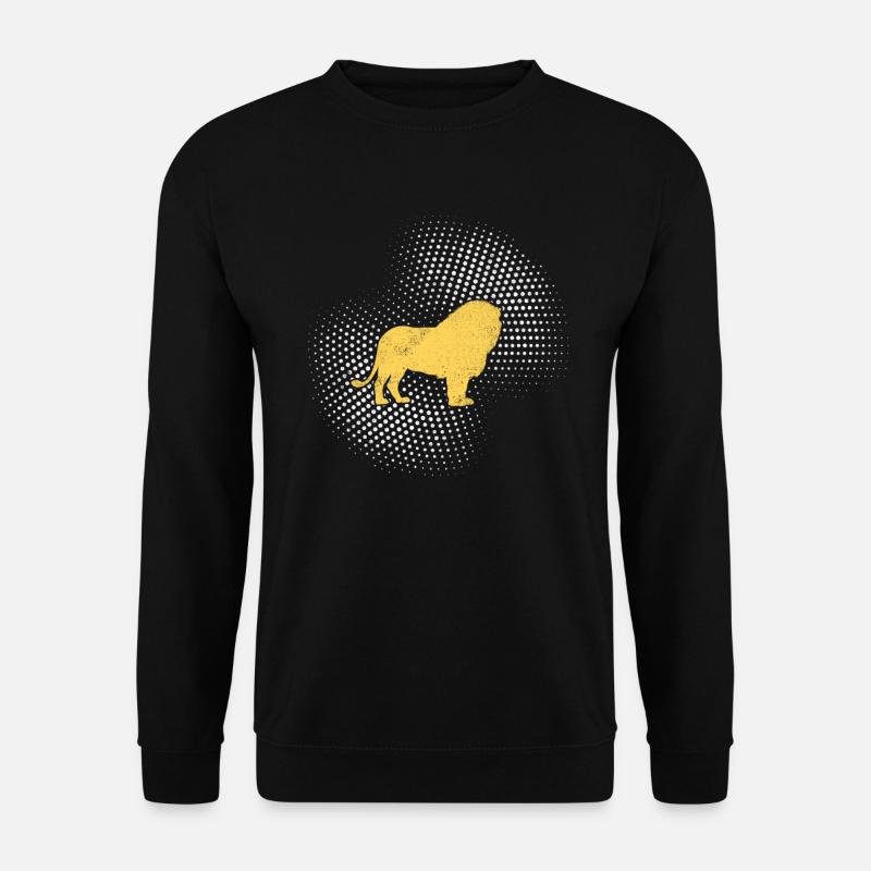 Lion - Unisex Sweatshirt - black