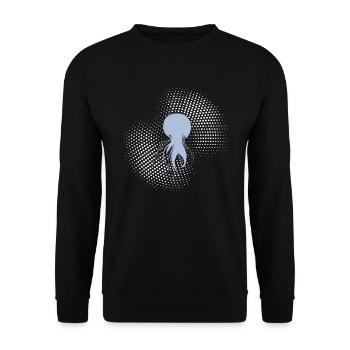 Jellyfish - Unisex Sweatshirt - black - Front - Alina (178cm) & Michal (187cm)
