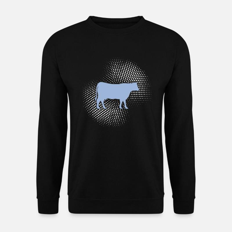 Kuh Rind - Unisex Pullover - Schwarz