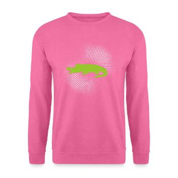 Crocodile - Unisex Sweatshirt - pink - Front
