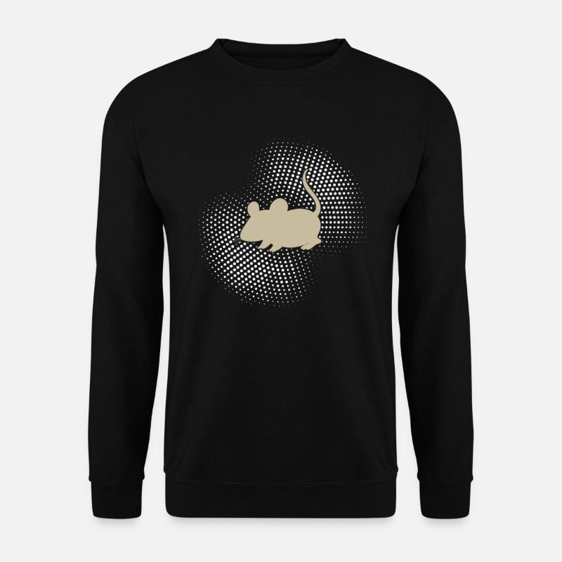 Mouse - Unisex Sweatshirt - black