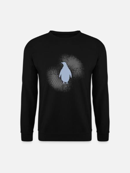 Pinguin - Unisex Pullover - Schwarz