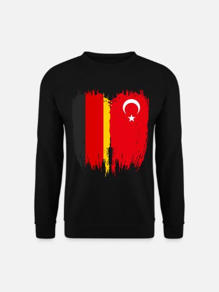 Germany Flag Turkey - Unisex Sweatshirt - black