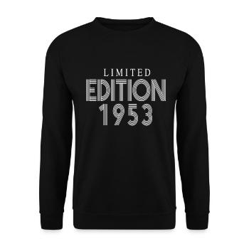 Édition limitée 1953 - Sweat-shirt Unisexe - noir - Devant - Alina (178cm) & Michal (187cm)
