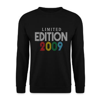 Limited Edition 2009 - Unisex Sweatshirt - black - Front - Alina (178cm) & Michal (187cm)