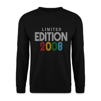 Limited Edition 2008 - Unisex Pullover - Schwarz - Vorne - Alina (178cm) & Michal (187cm)