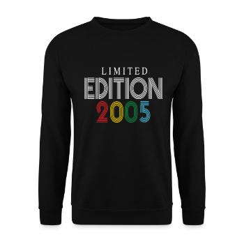 Limited Edition 2005 - Unisex Pullover - Schwarz - Vorne - Alina (178cm) & Michal (187cm)