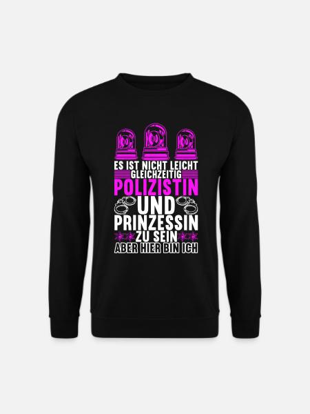 Polizei Polizist - Unisex Pullover - Schwarz