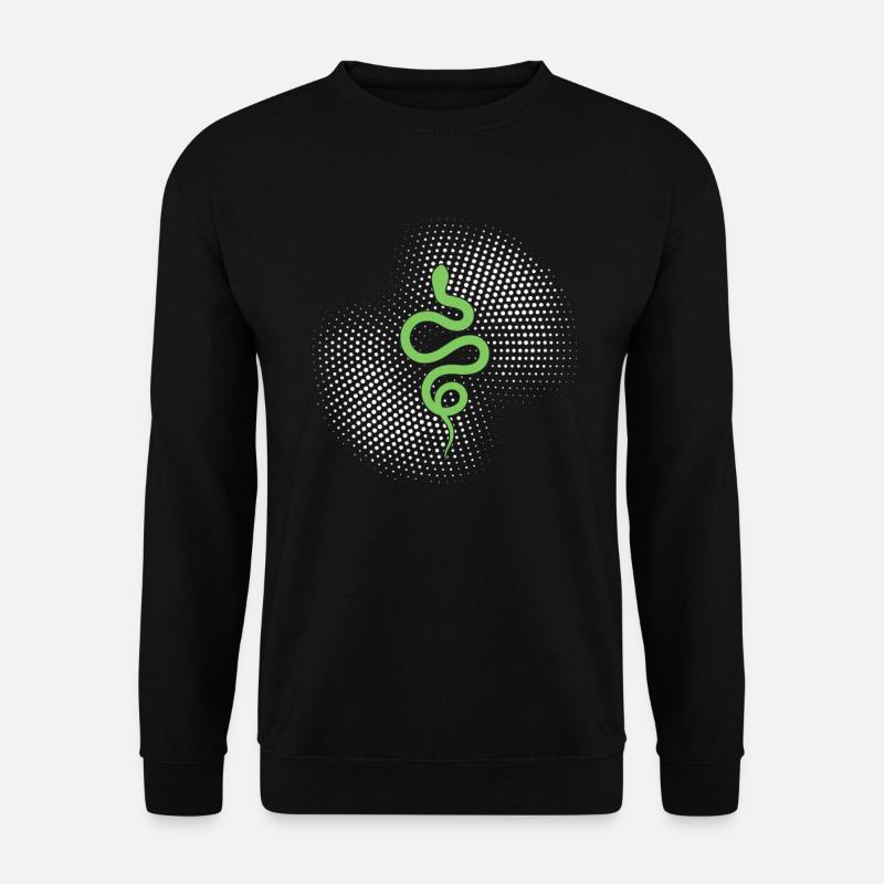 Schlange - Unisex Pullover - Schwarz