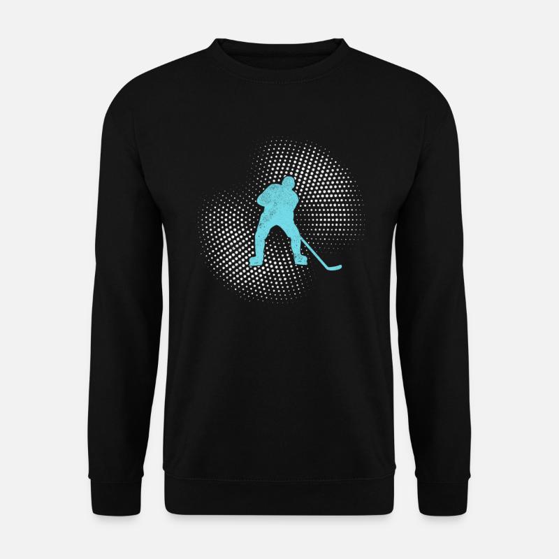Eishockey - Unisex Pullover - Schwarz