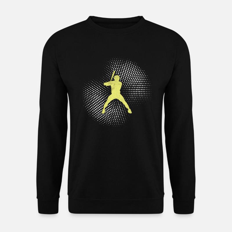 Base-ball - Sweat-shirt Unisexe - noir