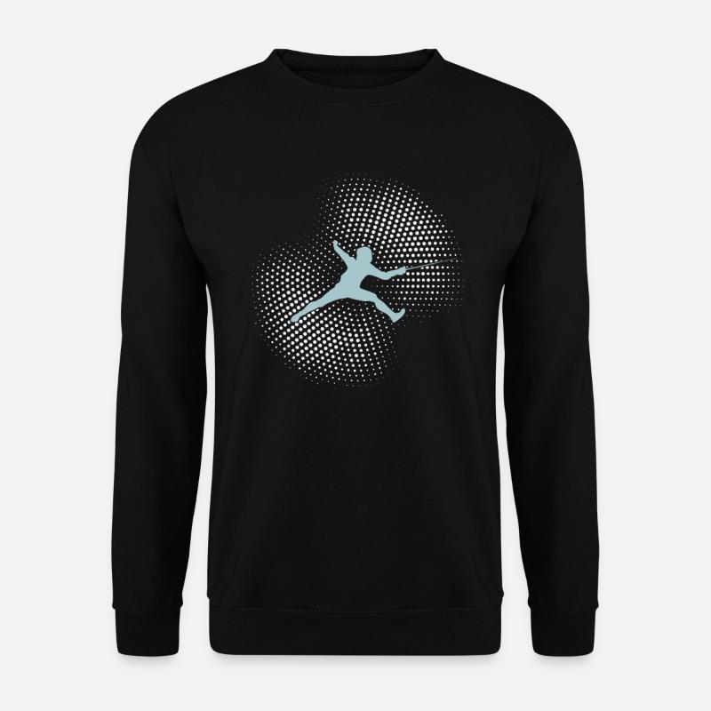 Fechten - Unisex Pullover - Schwarz