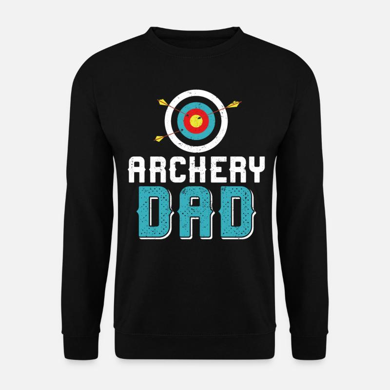 Archery Bow Archer Dad Father - Unisex Sweatshirt - black