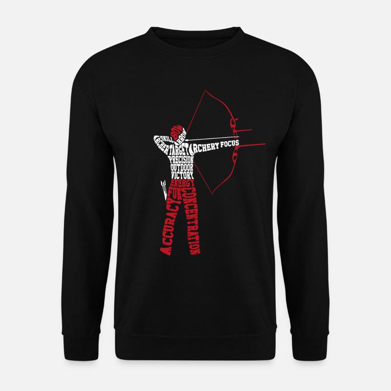 Archer Archer Nuage de mots - Sweat-shirt Unisexe - noir