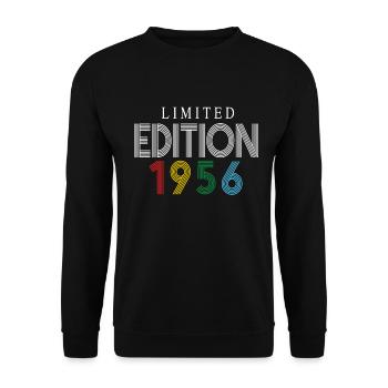 Édition limitée 1956 - Sweat-shirt Unisexe - noir - Devant - Alina (178cm) & Michal (187cm)