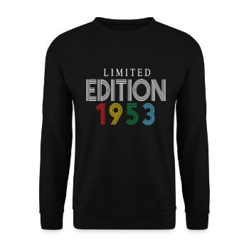 Édition limitée 1953 - Sweat-shirt Unisexe - noir - Devant - Alina (178cm) & Michal (187cm)