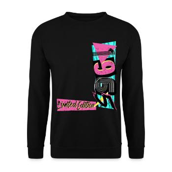 Édition limitée 1965 Année 1965 Années 80 90 - Sweat-shirt Unisexe - noir - Devant - Alina (178cm) & Michal (187cm)