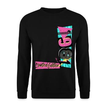 Édition limitée 1981 Année 1981 Années 80 90 - Sweat-shirt Unisexe - noir - Devant - Alina (178cm) & Michal (187cm)