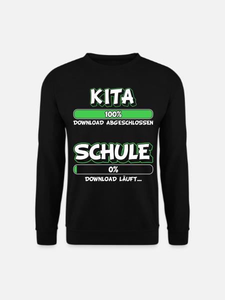 Einschulung Kita Schule Schulanfänger - Unisex Pullover - Schwarz