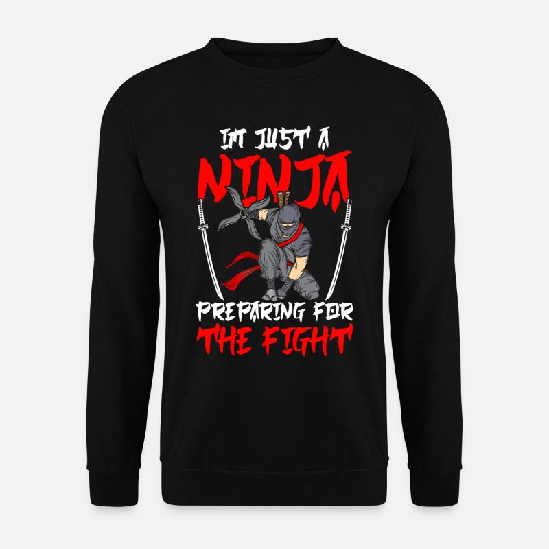 Ninja - Unisex Pullover - Schwarz