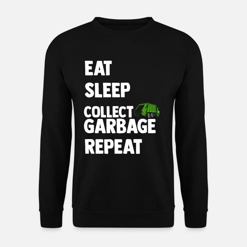 Müllmann Tshirt - Sweat-shirt Unisexe - noir